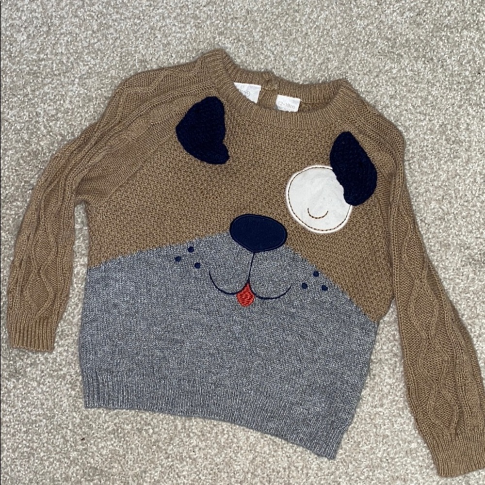 100% Cotton Sweater (12-18m) Boy